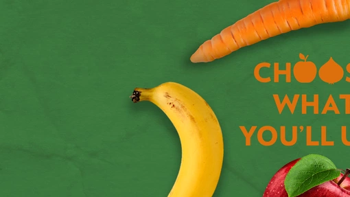 Choose What You'll Use with carrot, potato and banaba